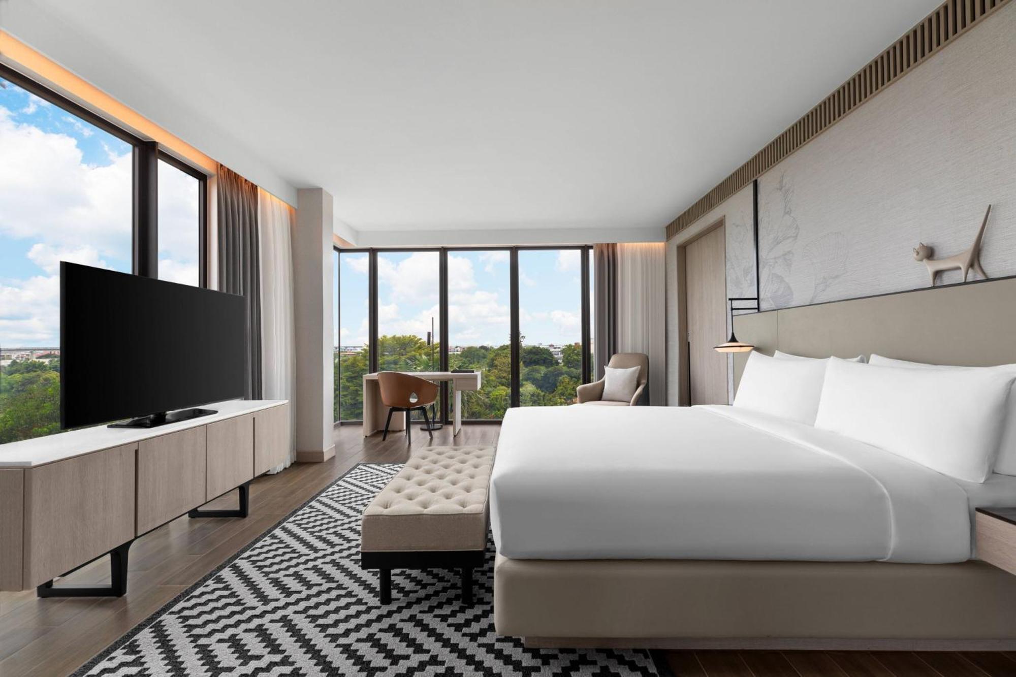 Courtyard By Marriott Bangkok Suvarnabhumi Airport Exterior foto